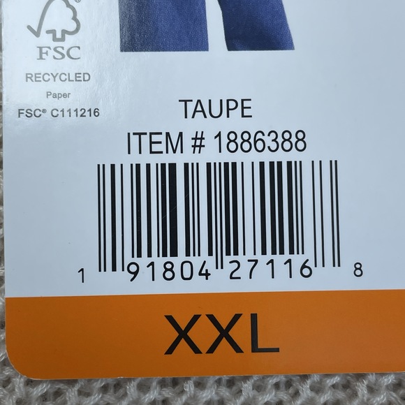 Matty M Women's XXL Sweater Taupe e0862 - Picture 5 of 5